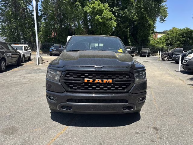 2023 Diamond Black Crystal Pearlcoat Ram 1500 Big Horn 4X4 Truck