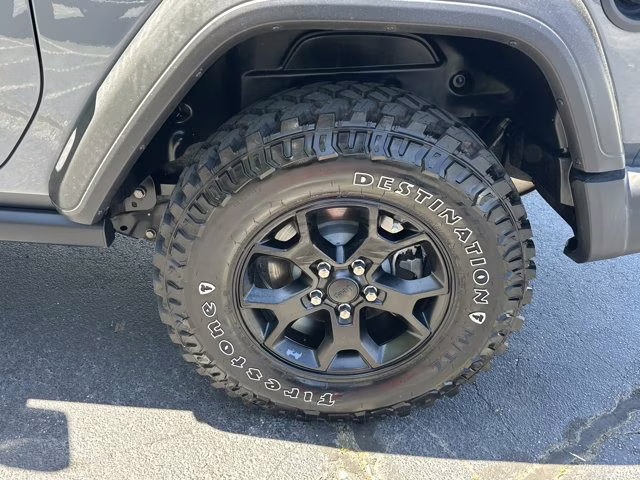 2021 Sting-Gray Clearcoat Jeep Wrangler Willys 4X4 Convertible