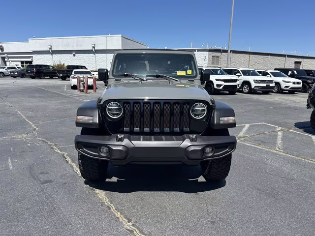 2021 Sting-Gray Clearcoat Jeep Wrangler Willys 4X4 Convertible
