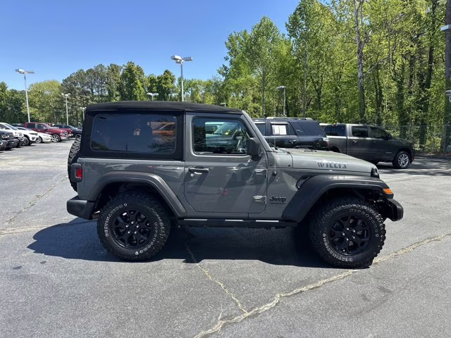 2021 Sting-Gray Clearcoat Jeep Wrangler Willys 4X4 Convertible