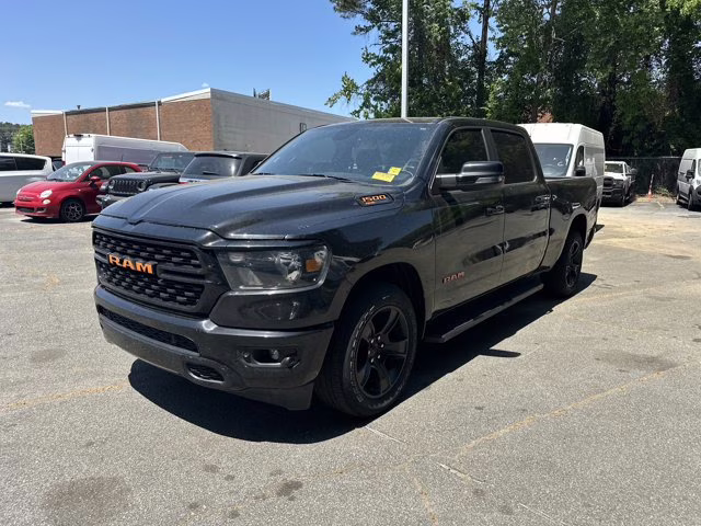 2023 Diamond Black Crystal Pearlcoat Ram 1500 Big Horn 4X4 Truck