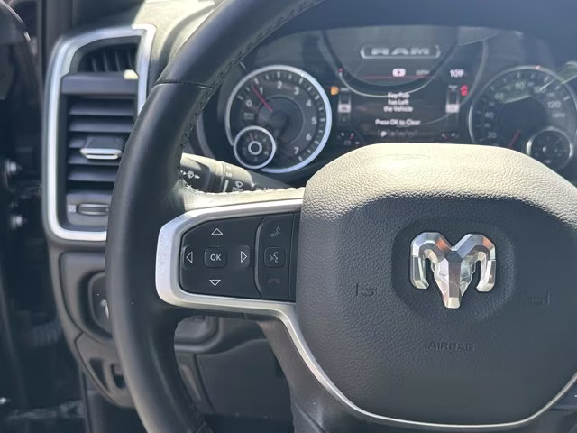 2023 Diamond Black Crystal Pearlcoat Ram 1500 Big Horn 4X4 Truck