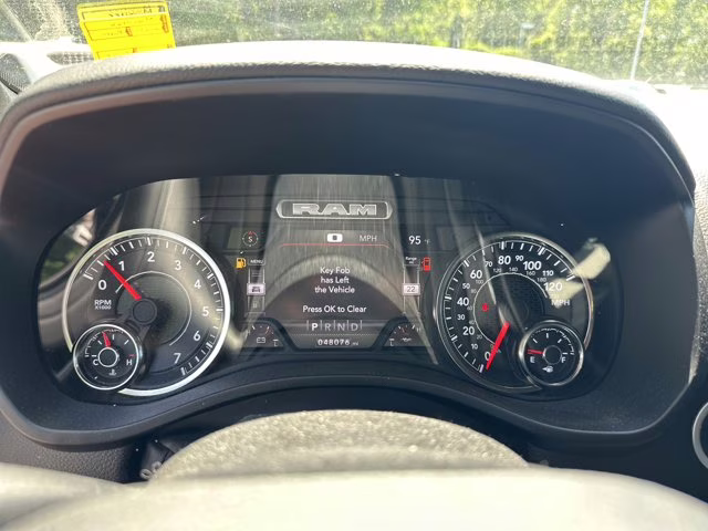 2023 Diamond Black Crystal Pearlcoat Ram 1500 Big Horn 4X4 Truck