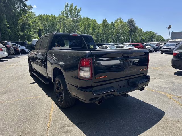 2023 Diamond Black Crystal Pearlcoat Ram 1500 Big Horn 4X4 Truck