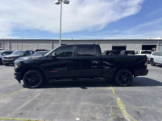 2023 Diamond Black Crystal Pearlcoat Ram 1500 Big Horn 4X4 Truck