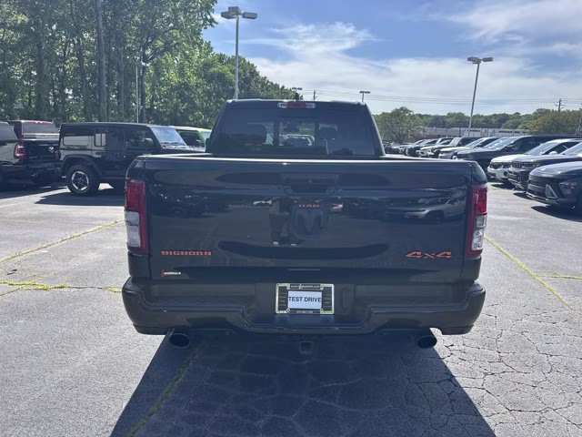 2023 Diamond Black Crystal Pearlcoat Ram 1500 Big Horn 4X4 Truck