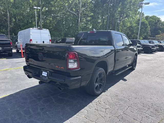 2023 Diamond Black Crystal Pearlcoat Ram 1500 Big Horn 4X4 Truck