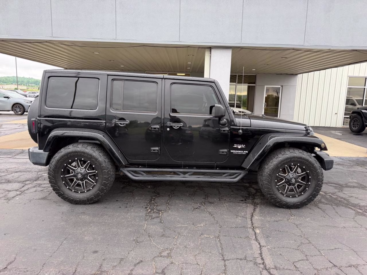 2017 Black Clearcoat Jeep Wrangler Unlimited Sahara 4X4 SUV