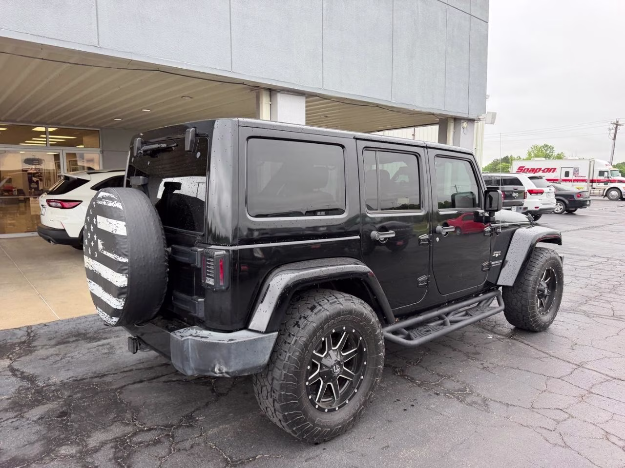 2017 Black Clearcoat Jeep Wrangler Unlimited Sahara 4X4 SUV