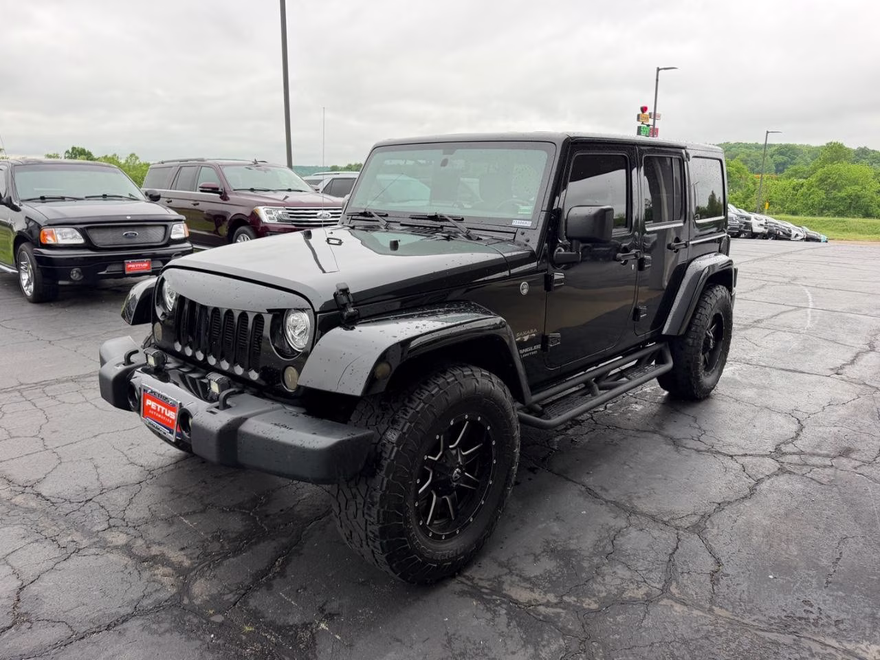 2017 Black Clearcoat Jeep Wrangler Unlimited Sahara 4X4 SUV