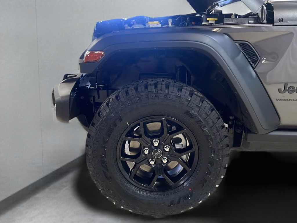 2026 Granite Crystal Metallic Clearcoat Jeep Wrangler Willys 4X4 SUV