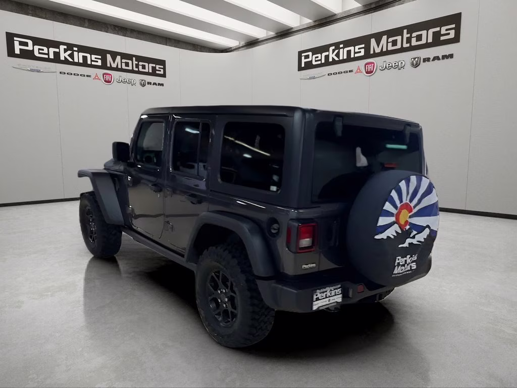 2026 Granite Crystal Metallic Clearcoat Jeep Wrangler Willys 4X4 SUV