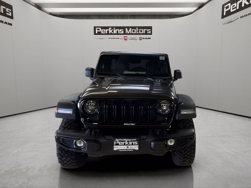 2026 Granite Crystal Metallic Clearcoat Jeep Wrangler Willys 4X4 SUV