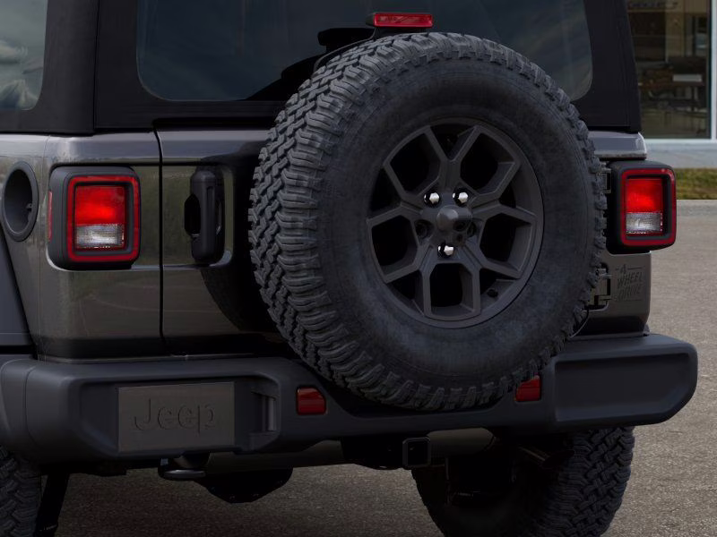 2026 Granite Crystal Metallic Clearcoat Jeep Wrangler Willys 4X4 SUV