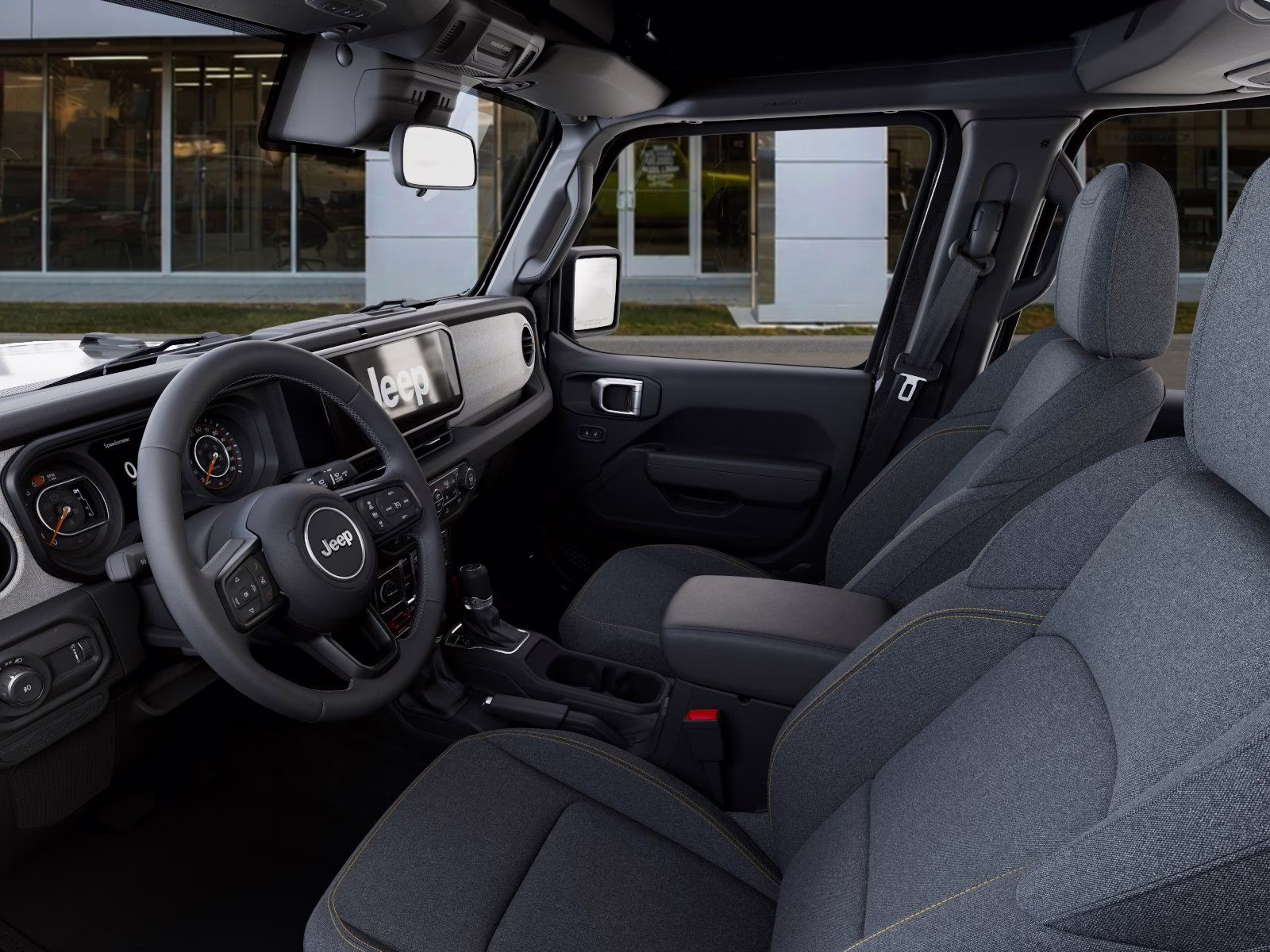 2026 Granite Crystal Metallic Clearcoat Jeep Wrangler Willys 4X4 SUV