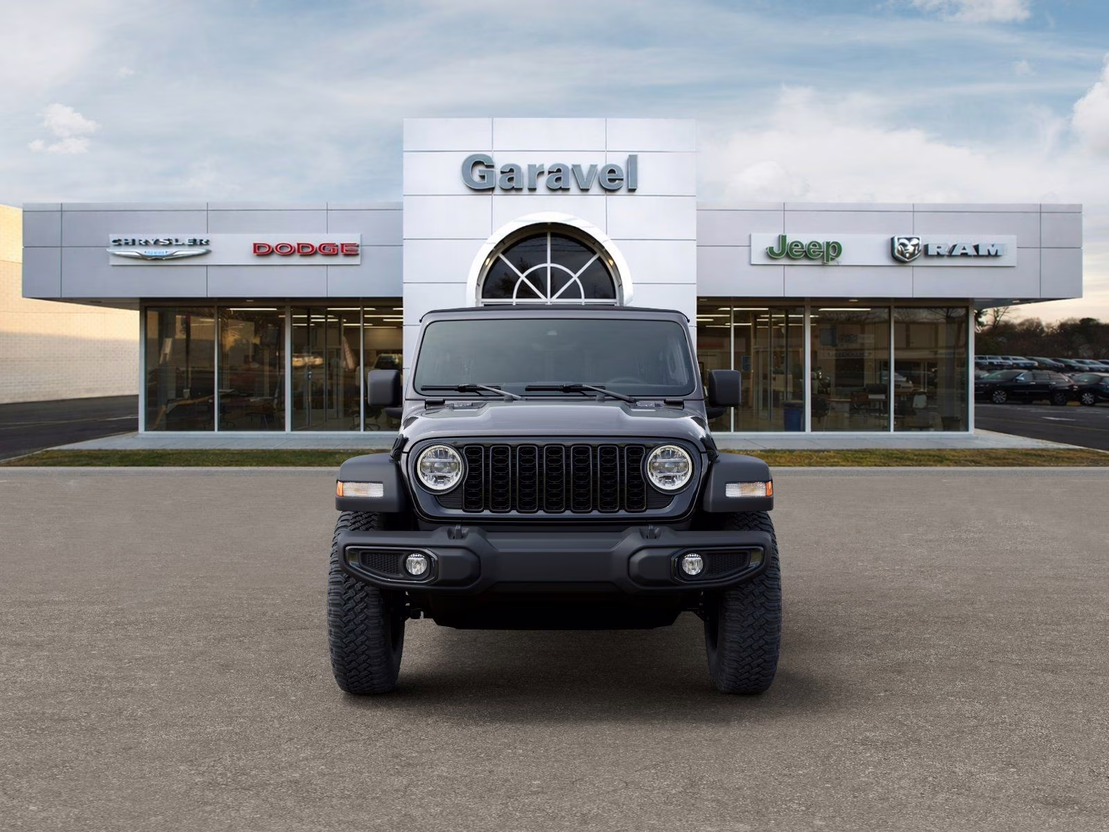 2026 Granite Crystal Metallic Clearcoat Jeep Wrangler Willys 4X4 SUV