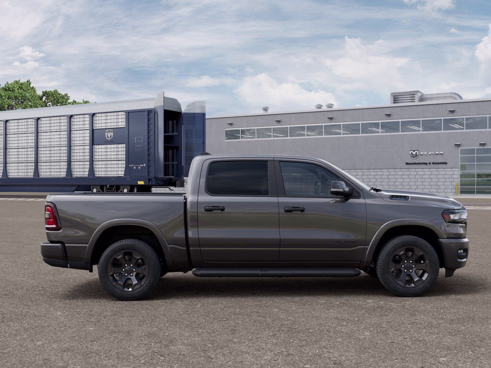 2026 Granite Crystal Metallic Clearcoat Ram 1500 Big Horn/Lone Star 4X4 Truck