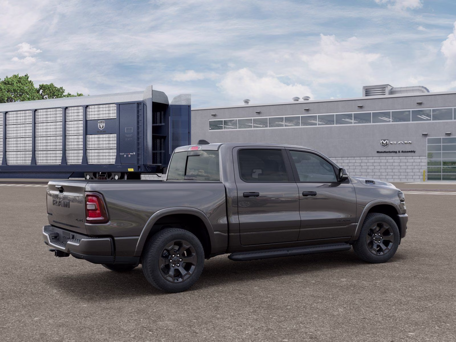 2026 Granite Crystal Metallic Clearcoat Ram 1500 Big Horn/Lone Star 4X4 Truck