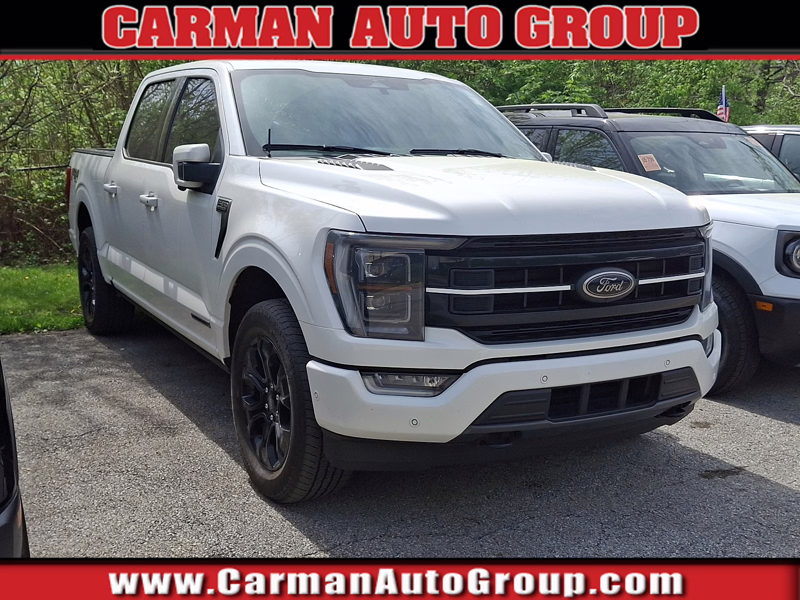 2023 Star White Metallic Tri-Coat Ford F-150 Platinum 4X4