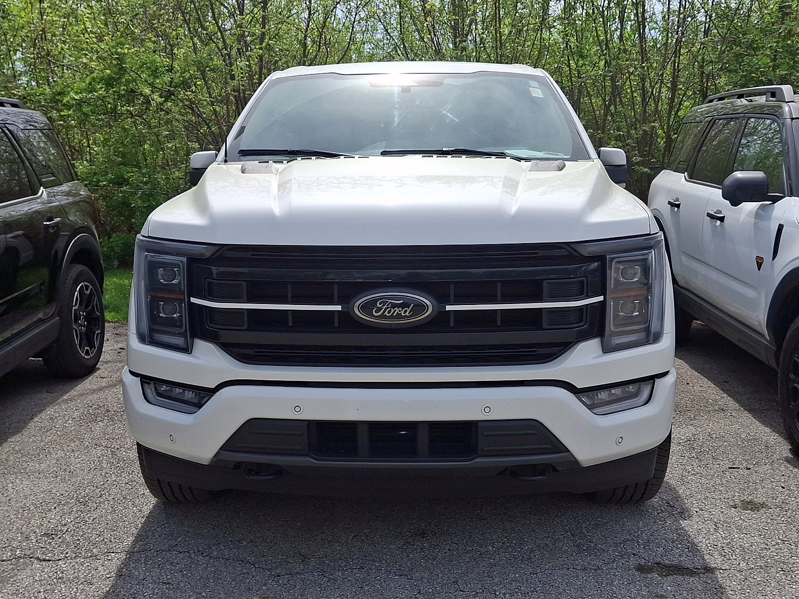 2023 Star White Metallic Tri-Coat Ford F-150 Platinum 4X4