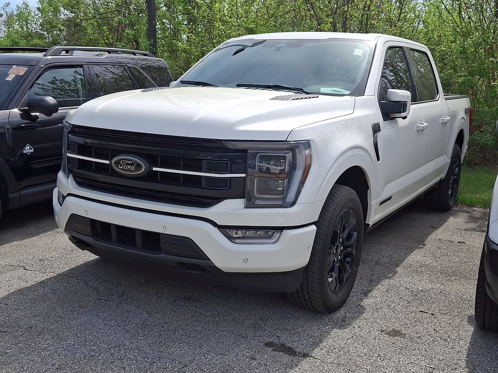2023 Star White Metallic Tri-Coat Ford F-150 Platinum 4X4