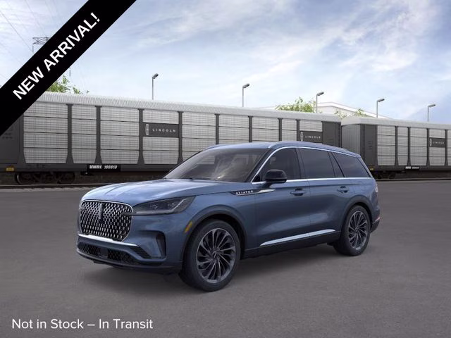 2026 Whisper Blue Metallic Clearcoat Lincoln Aviator Reserve AWD SUV