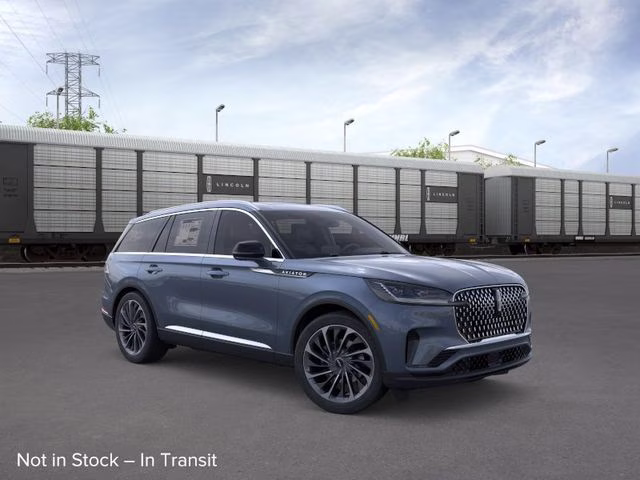 2026 Whisper Blue Metallic Clearcoat Lincoln Aviator Reserve AWD SUV