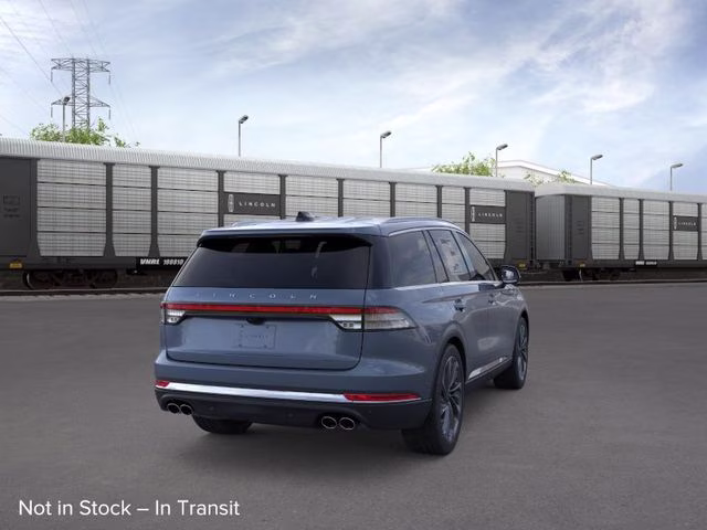2026 Whisper Blue Metallic Clearcoat Lincoln Aviator Reserve AWD SUV