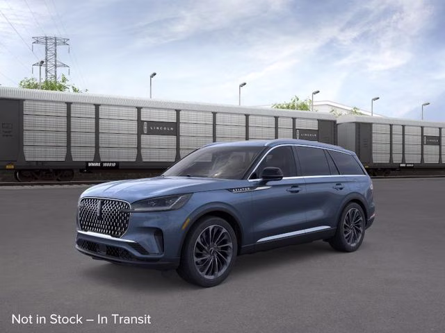 2026 Whisper Blue Metallic Clearcoat Lincoln Aviator Reserve AWD SUV
