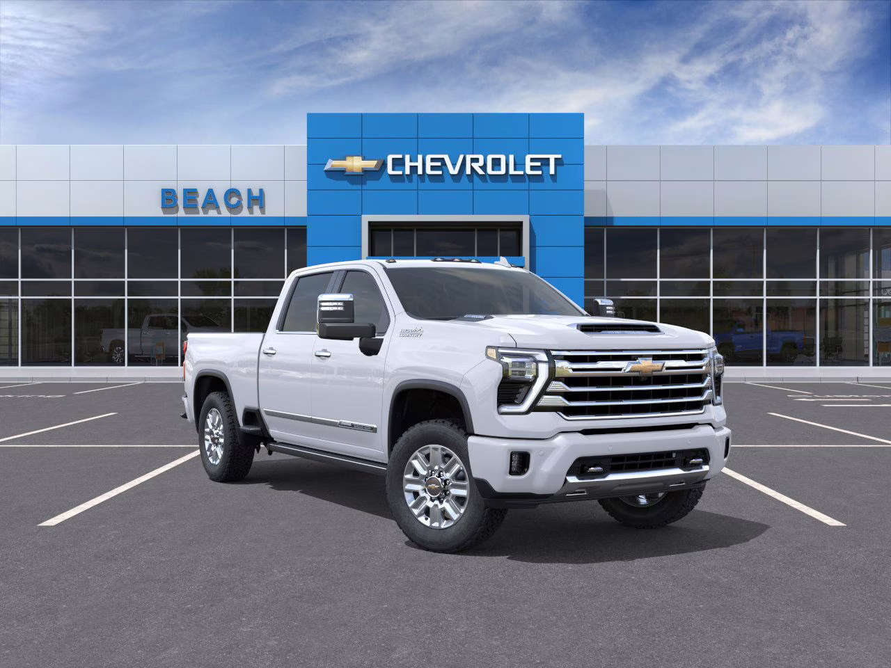 2026 Polar White Tricoat Chevrolet Silverado 2500 HD High Country 4X4 Truck