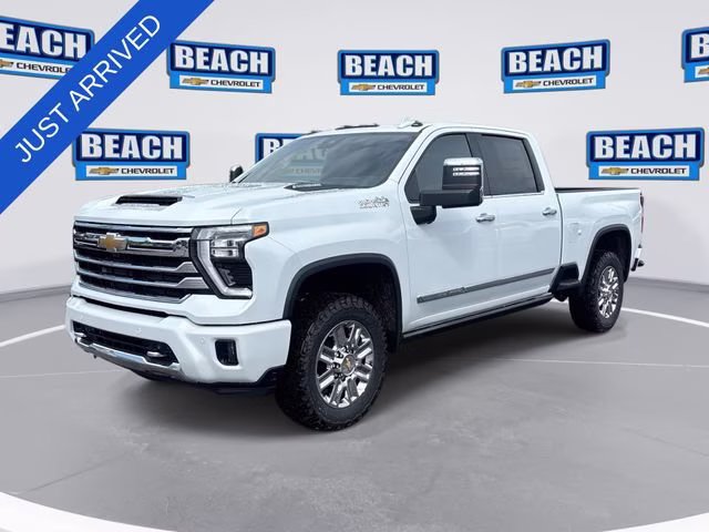 2026 Polar White Tricoat Chevrolet Silverado 2500 HD High Country 4X4 Truck