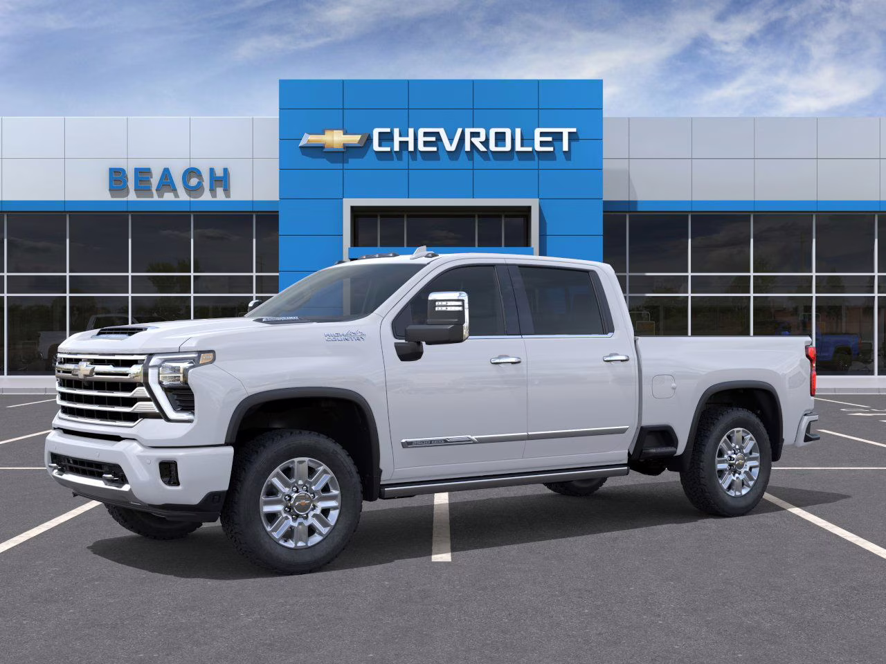 2026 Polar White Tricoat Chevrolet Silverado 2500 HD High Country 4X4 Truck