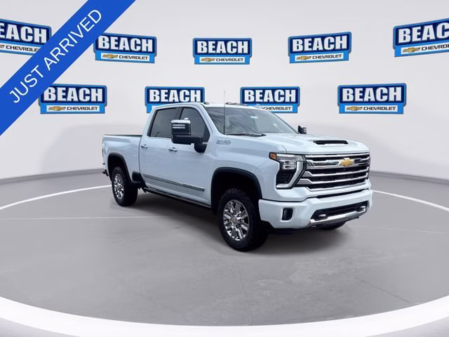 2026 Polar White Tricoat Chevrolet Silverado 2500 HD High Country 4X4 Truck