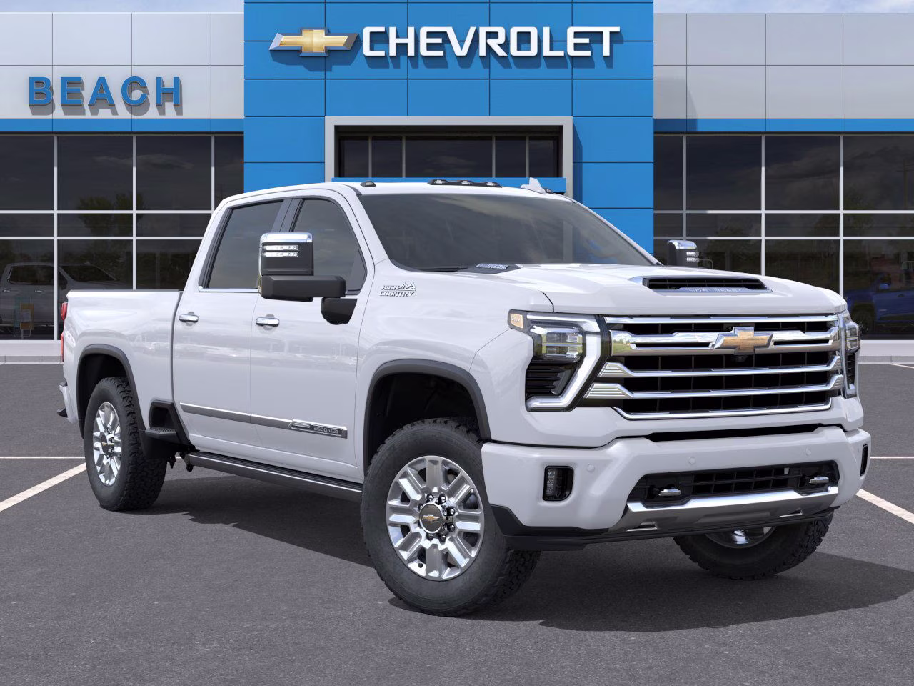 2026 Polar White Tricoat Chevrolet Silverado 2500 HD High Country 4X4 Truck