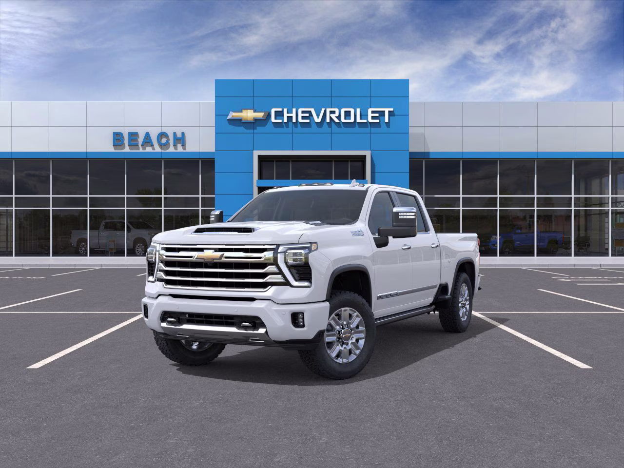 2026 Polar White Tricoat Chevrolet Silverado 2500 HD High Country 4X4 Truck