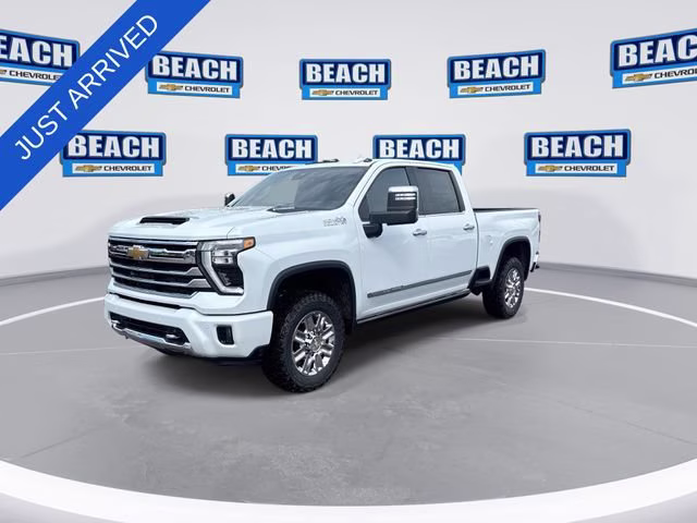 2026 Polar White Tricoat Chevrolet Silverado 2500 HD High Country 4X4 Truck