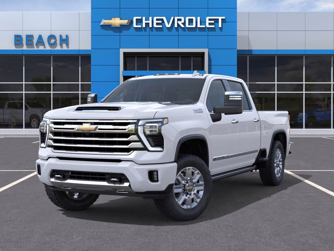 2026 Polar White Tricoat Chevrolet Silverado 2500 HD High Country 4X4 Truck