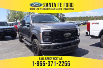 2026 Gray Ford Super Duty F-350 SRW LARIAT 4X4 Truck