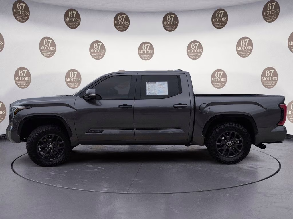 2023 Magnetic Gray Metallic Toyota Tundra Platinum 4X4 Truck