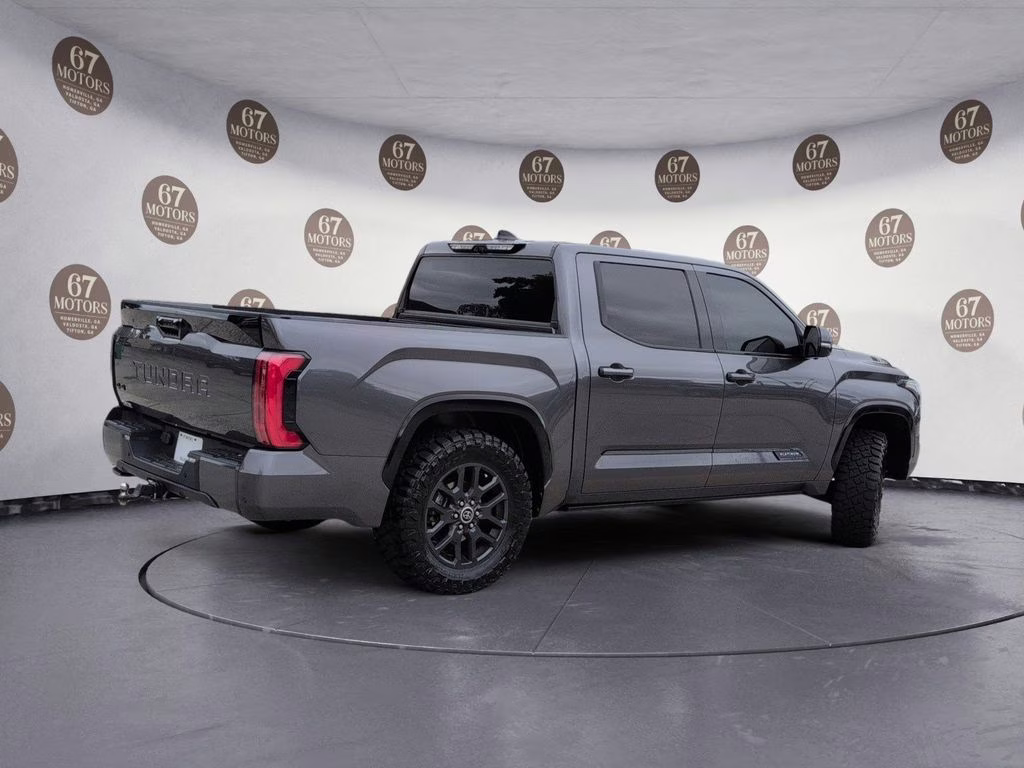 2023 Magnetic Gray Metallic Toyota Tundra Platinum 4X4 Truck