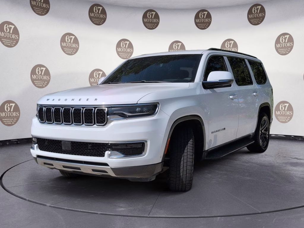 2022 Bright White Clearcoat Jeep Wagoneer Series III 4X4 SUV