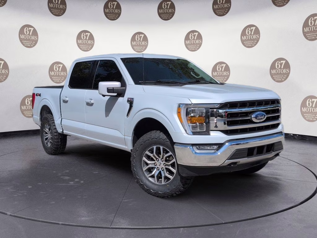 2022 White Metallic Ford F-150 Lariat 4X4 Truck