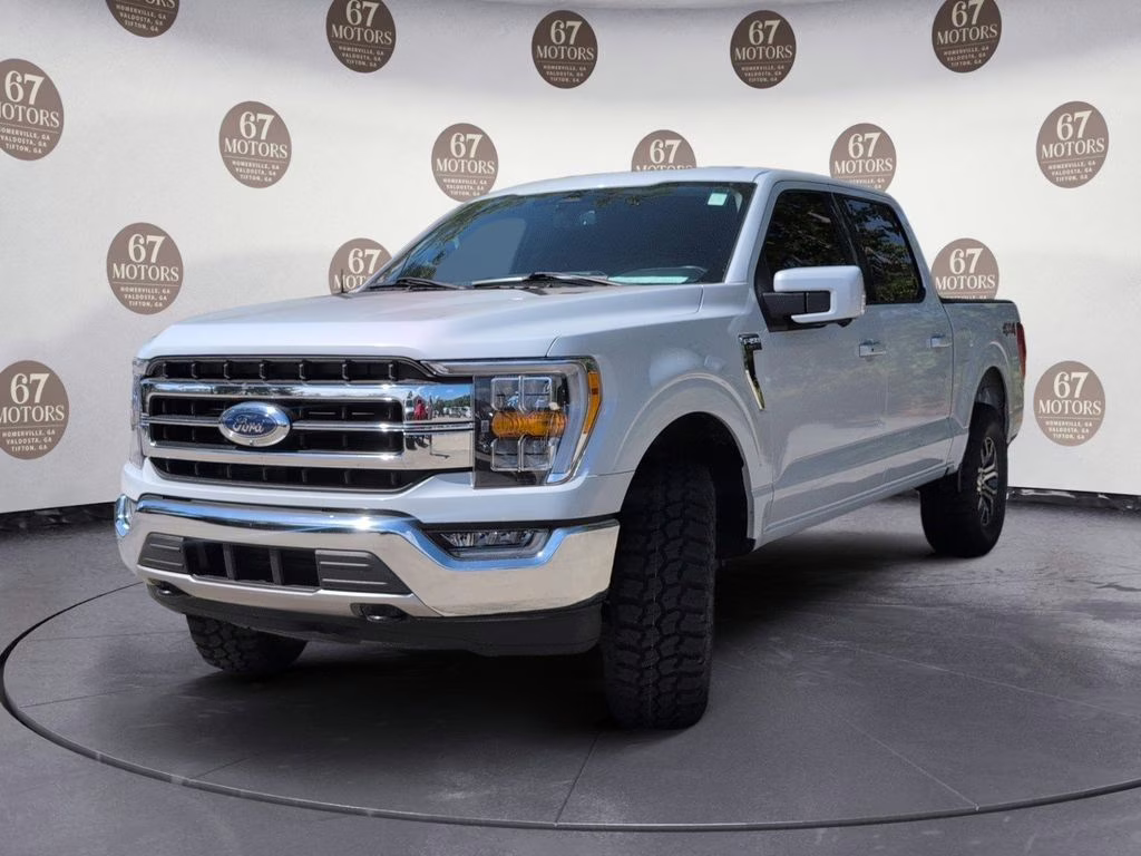2022 White Metallic Ford F-150 Lariat 4X4 Truck