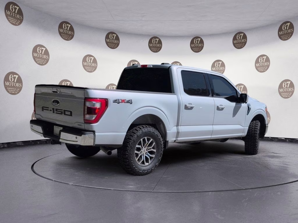 2022 White Metallic Ford F-150 Lariat 4X4 Truck