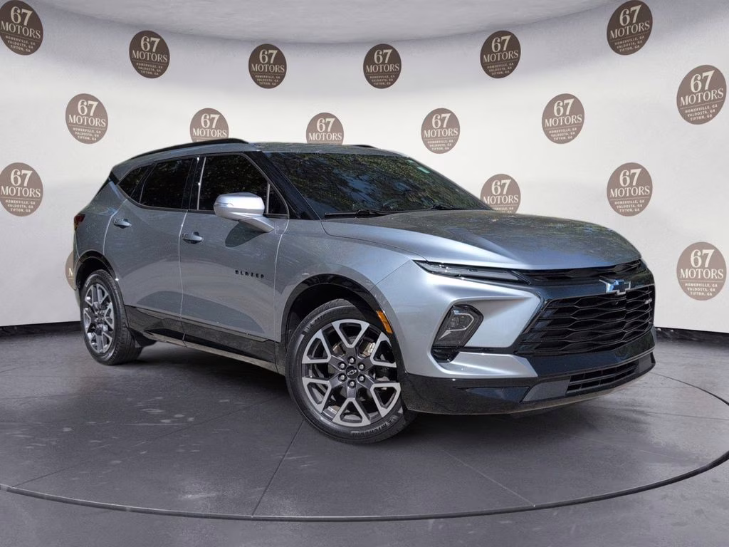 2023 Sterling Gray Metallic Chevrolet Blazer RS FWD SUV