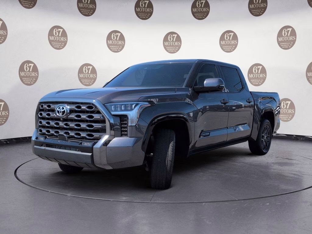 2023 Magnetic Gray Metallic Toyota Tundra Platinum 4X4 Truck
