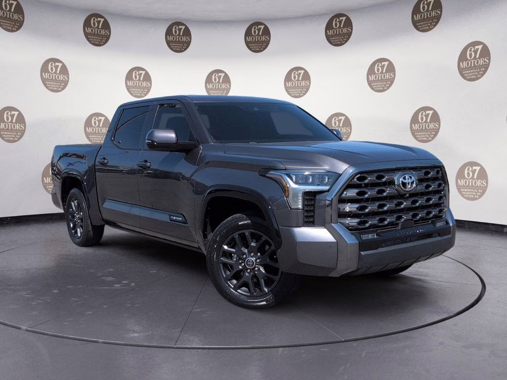 2023 Magnetic Gray Metallic Toyota Tundra Platinum 4X4 Truck