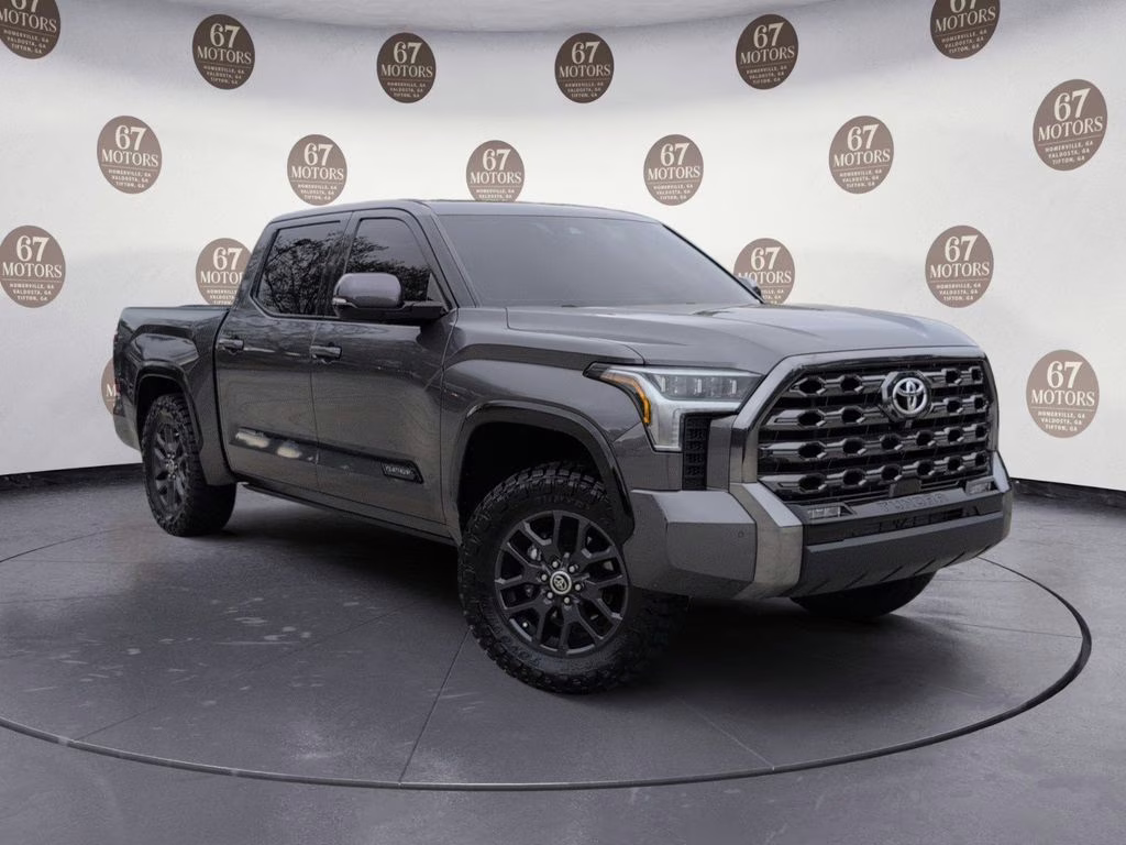 2023 Magnetic Gray Metallic Toyota Tundra Platinum 4X4 Truck