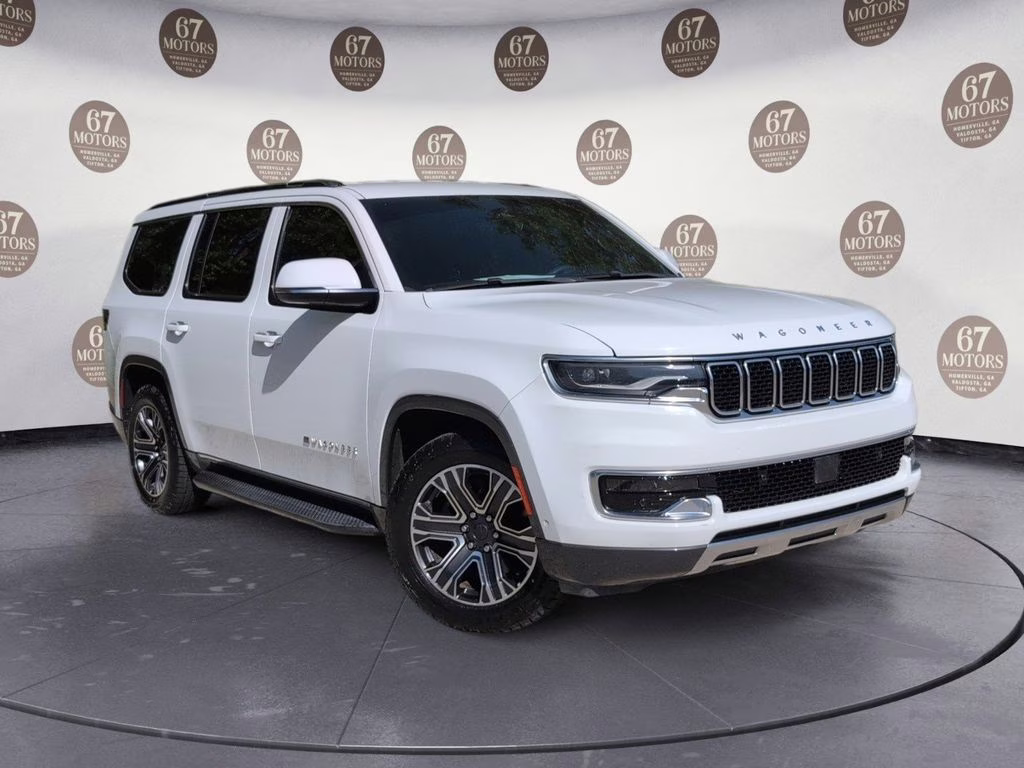 2022 Bright White Clearcoat Jeep Wagoneer Series III 4X4 SUV