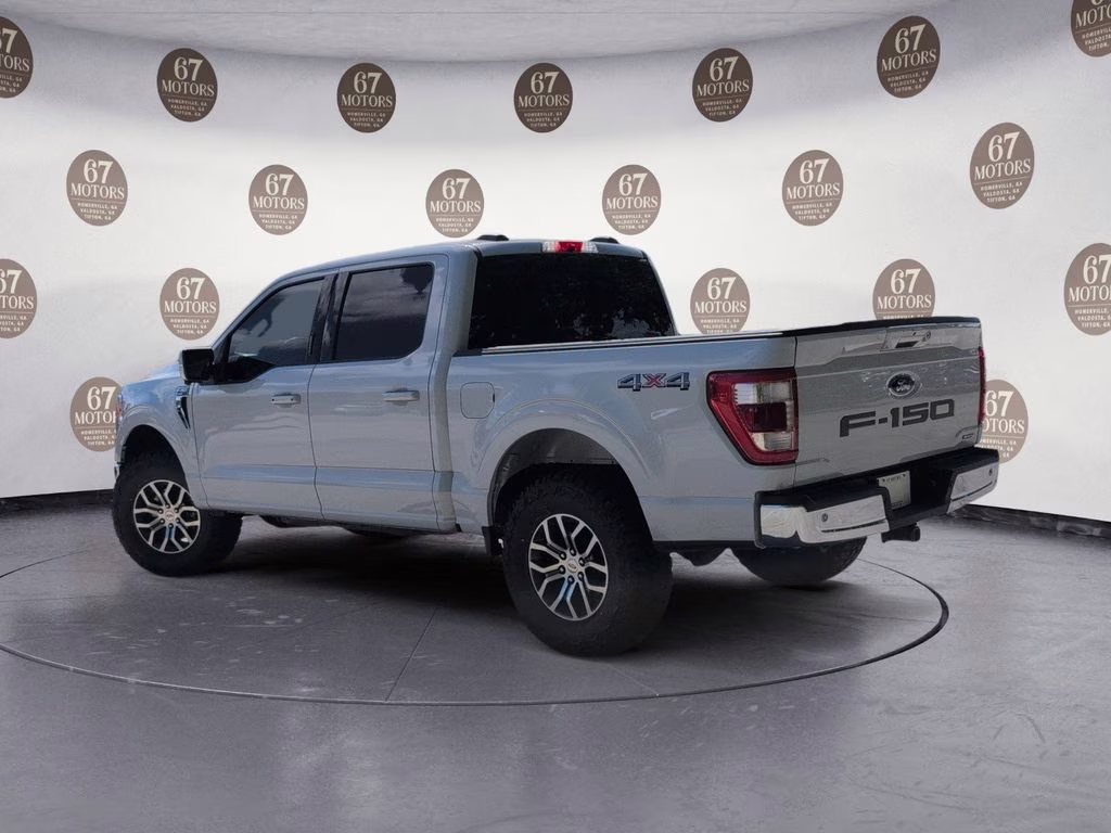2022 White Metallic Ford F-150 Lariat 4X4 Truck